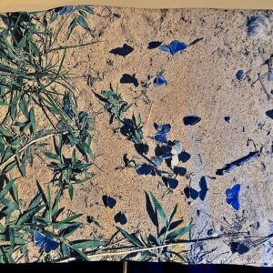 Karner Blue Butterflies Blanket