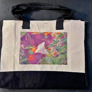 August in Bloom Large Tote Bag - Size Large