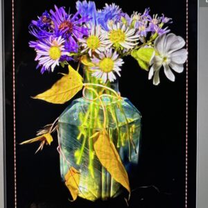 October Flowers and Arrowroot Vine Notecards