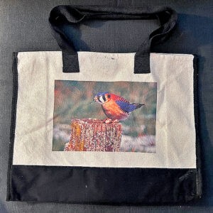 Kestrel and Bee Large Tote Bag - Size Large