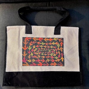 Sassafras Spiral Large Tote Bag - Size Large